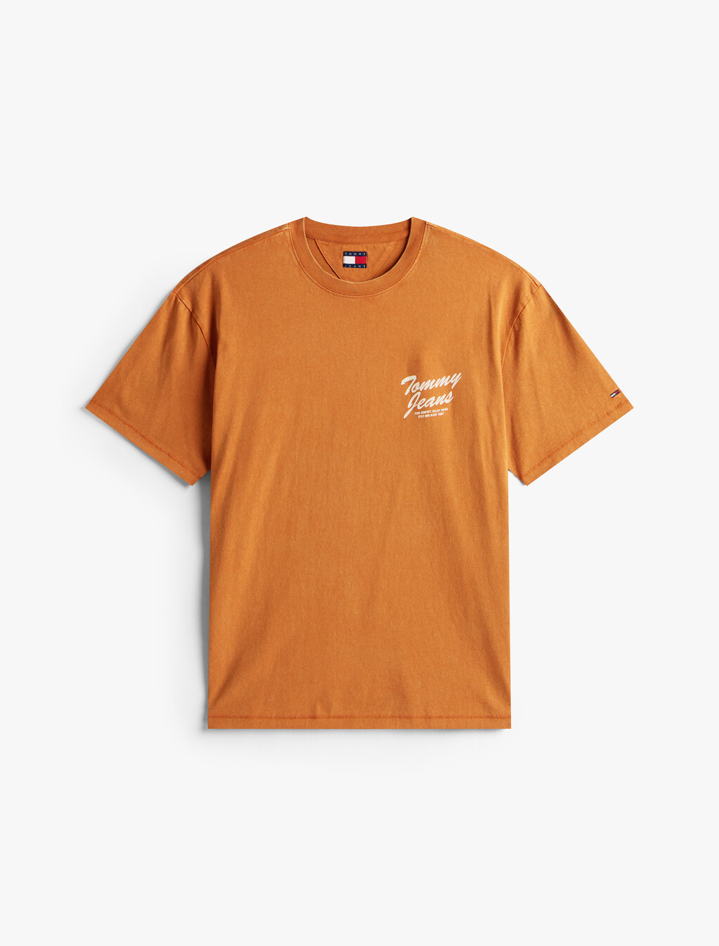 Back Graphic Relaxed Crew Neck T-Shirt, Voyager Orange, hi-res
