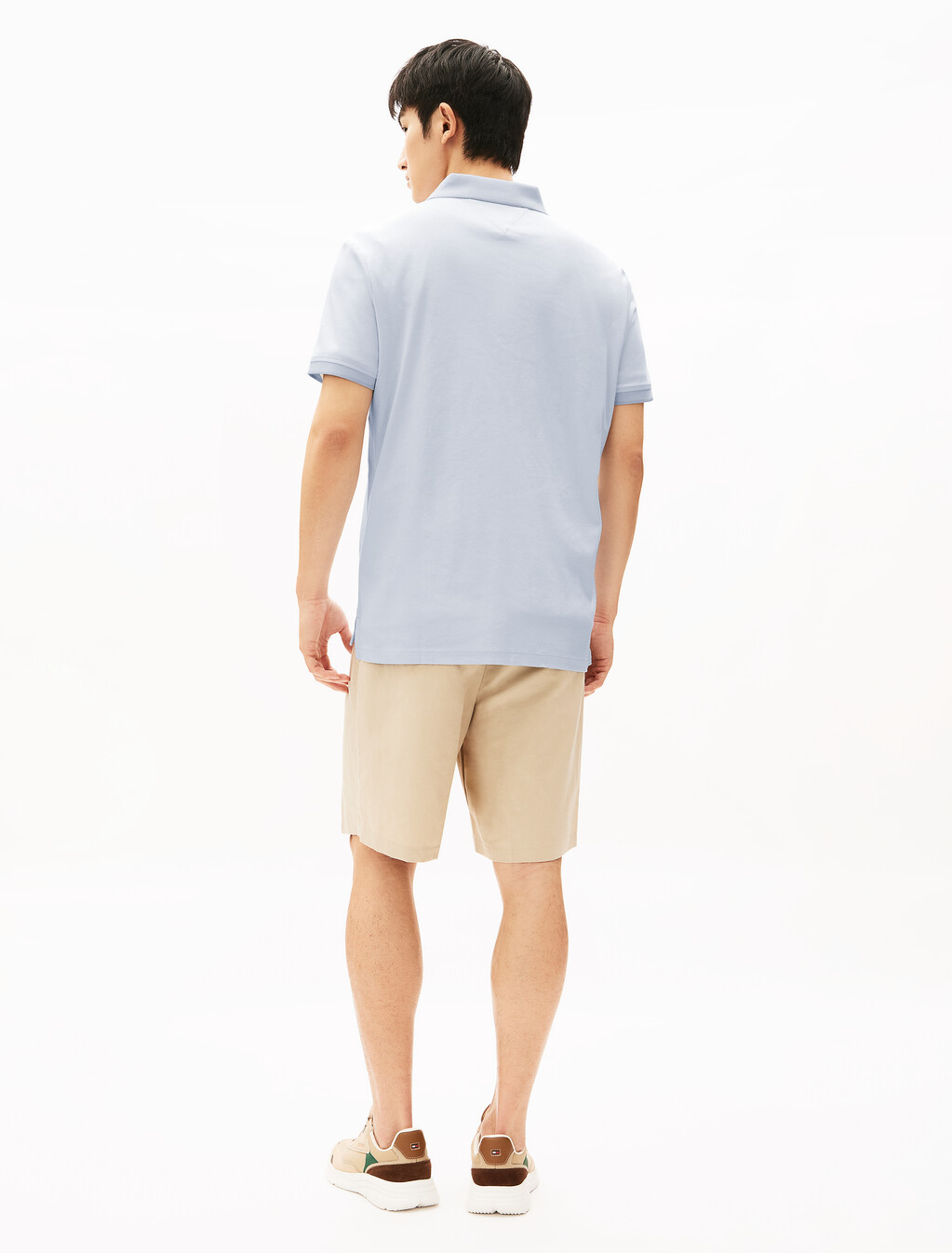 Interlock Polo, Breezy Blue / White, hi-res