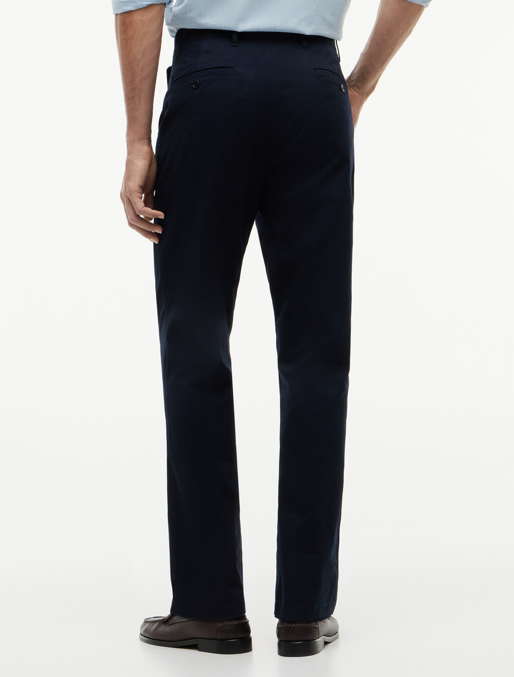 Mercer Essential Twill Pant, Navy Blue, hi-res