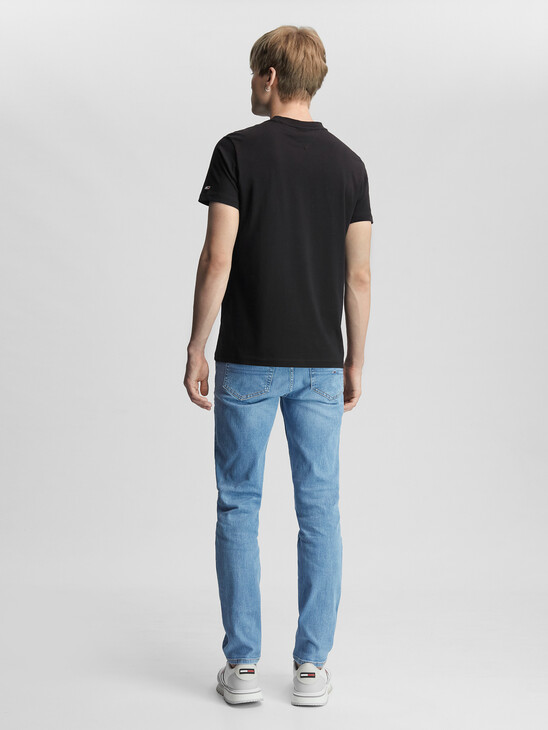 METALLIC FOIL ENTRY GRAPHIC T-SHIRT