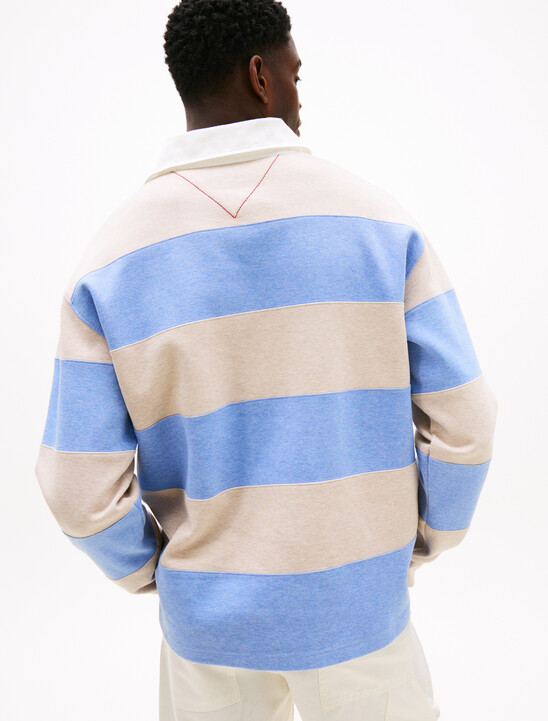 Interlock Stripe Rugby Shirt