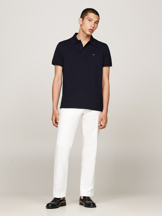 Regular Tipped Jersey Polo Shirt