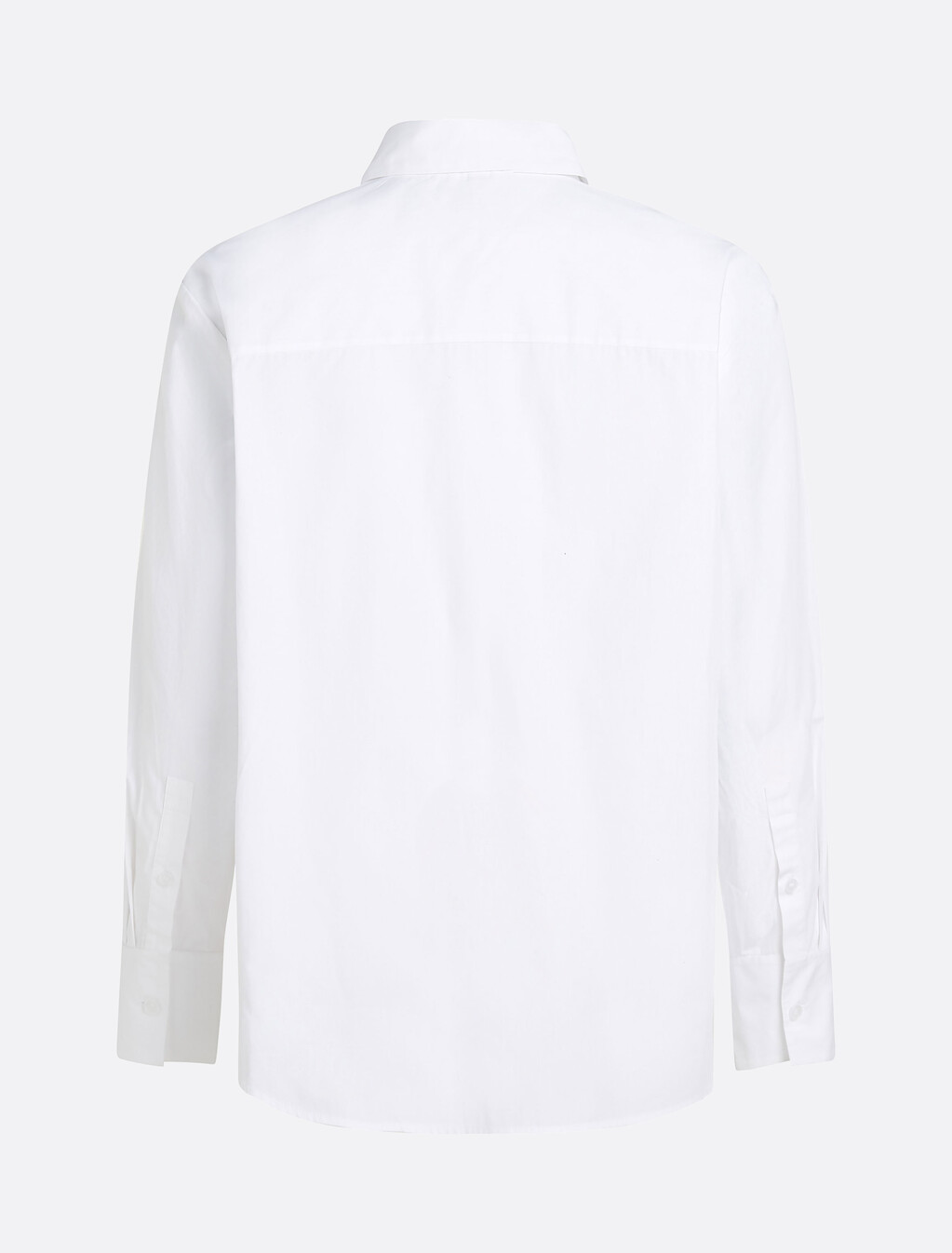 Asia Fit Essential Poplin Shirt, Th Optic White, hi-res
