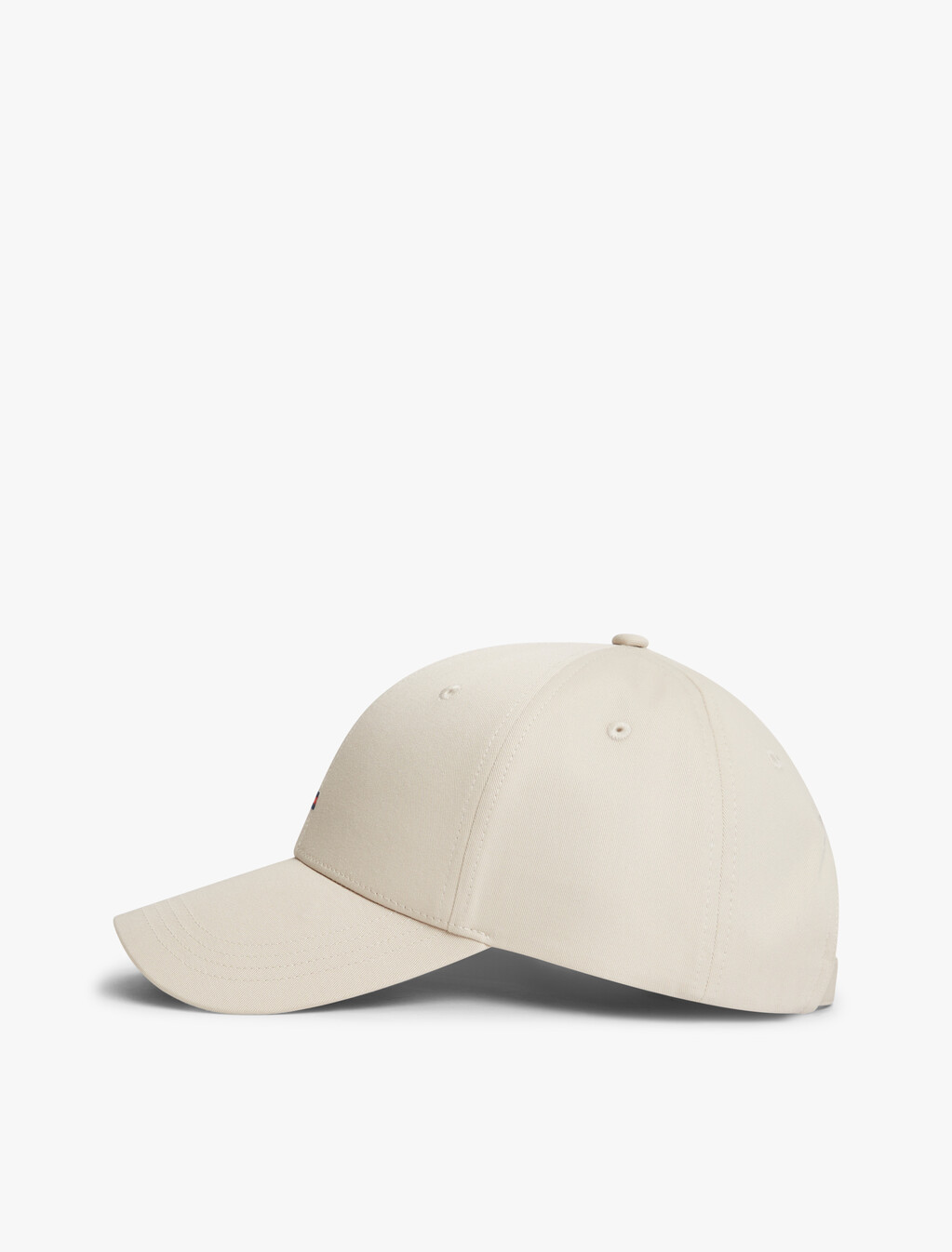 Hilfiger Flag Six-Panel Baseball Cap, Classic Beige, hi-res
