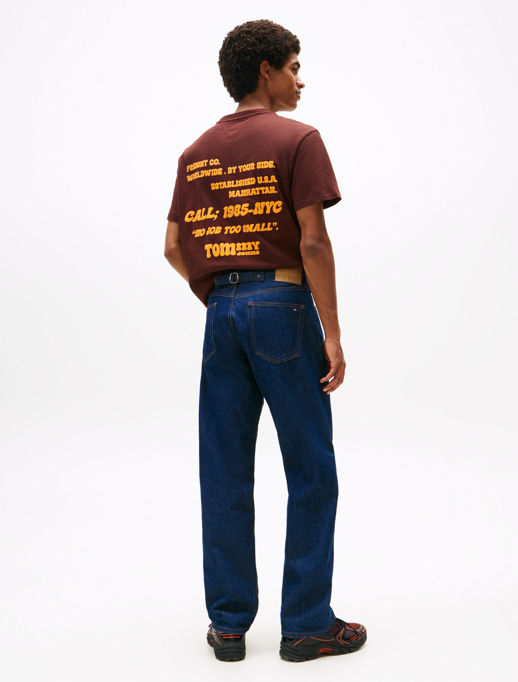 Otis Selvedge Regular Straight Leg Jeans, Denim Dark, hi-res