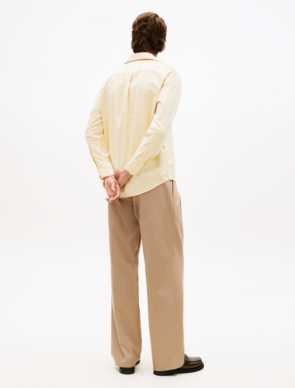 Asia Fit Heritage Oxford Shirt, Morningside Yellow, hi-res