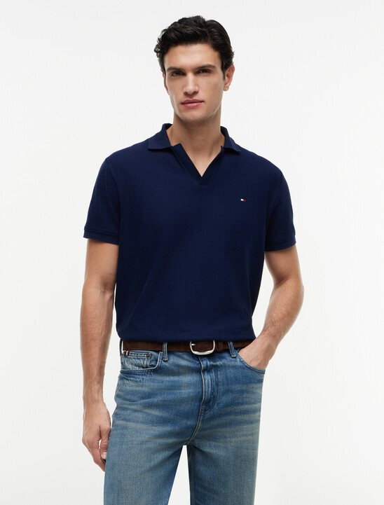 Regular Fit Jacquard Polo Shirt