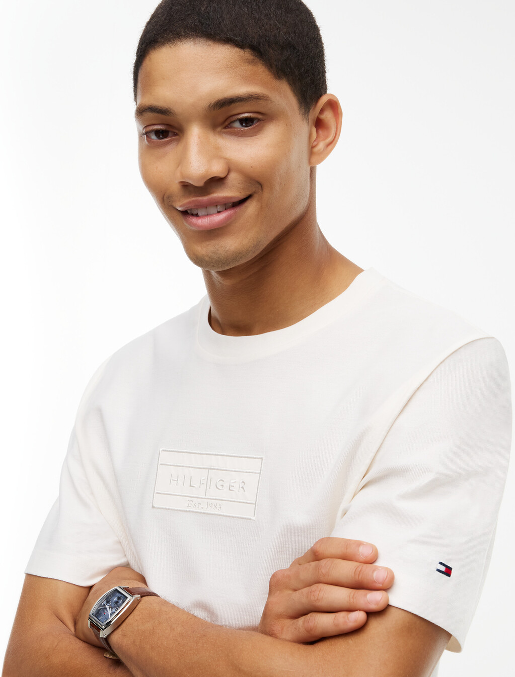 Logo Graphic T-Shirt, Ivory Petal, hi-res