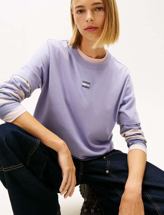 Logo Badge Boxy T-Shirt