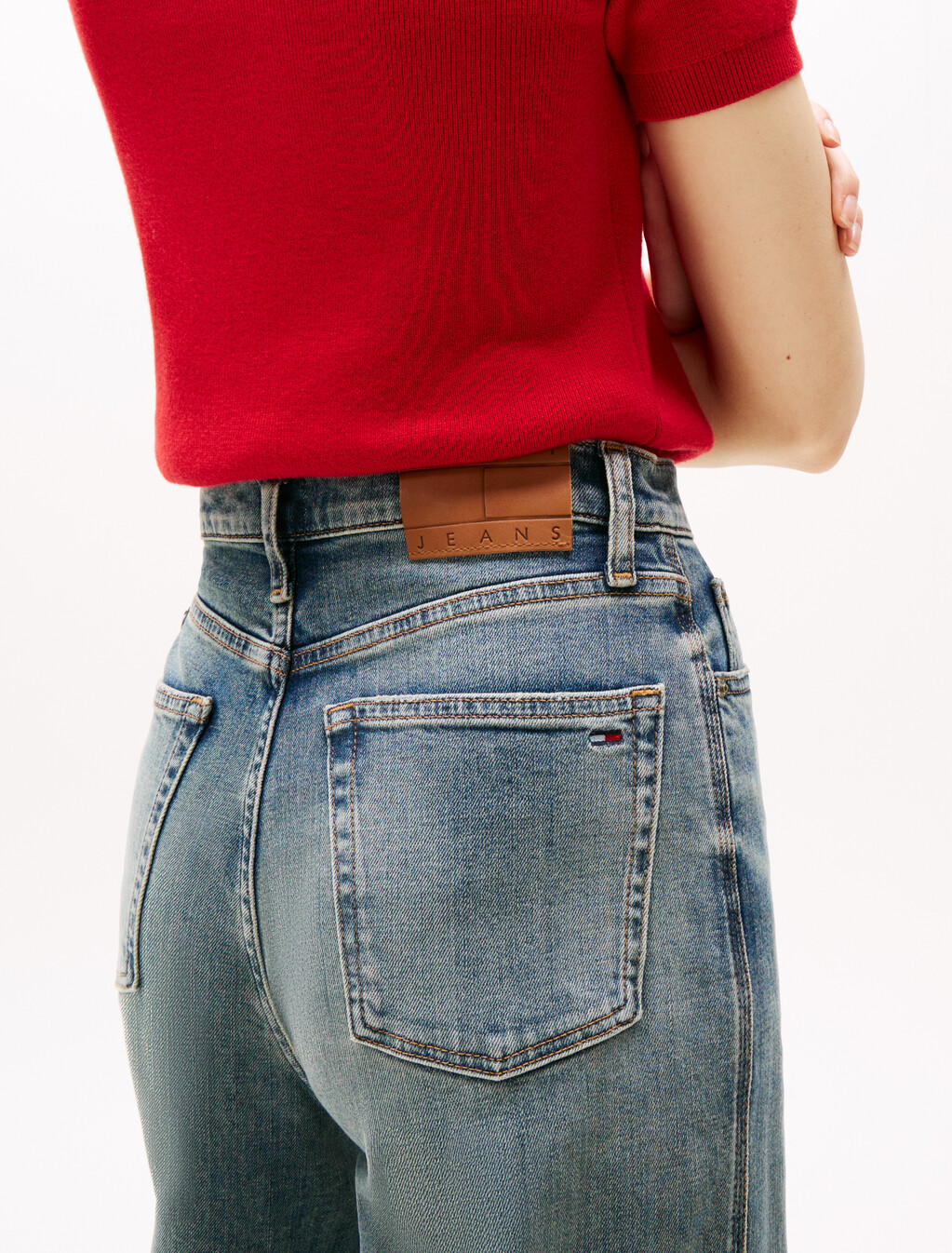Claire High Rise Wide Leg Jeans, Denim Dark, hi-res