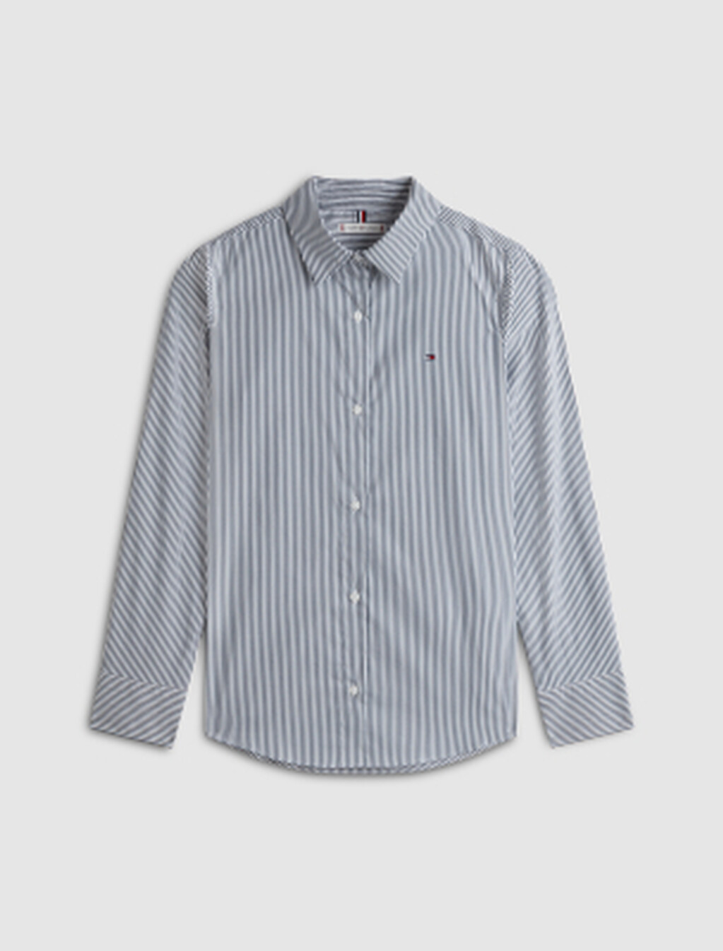 Asia Fit Regular Poplin Shirt, Classic Ithaca/ Dark Night Navy, hi-res