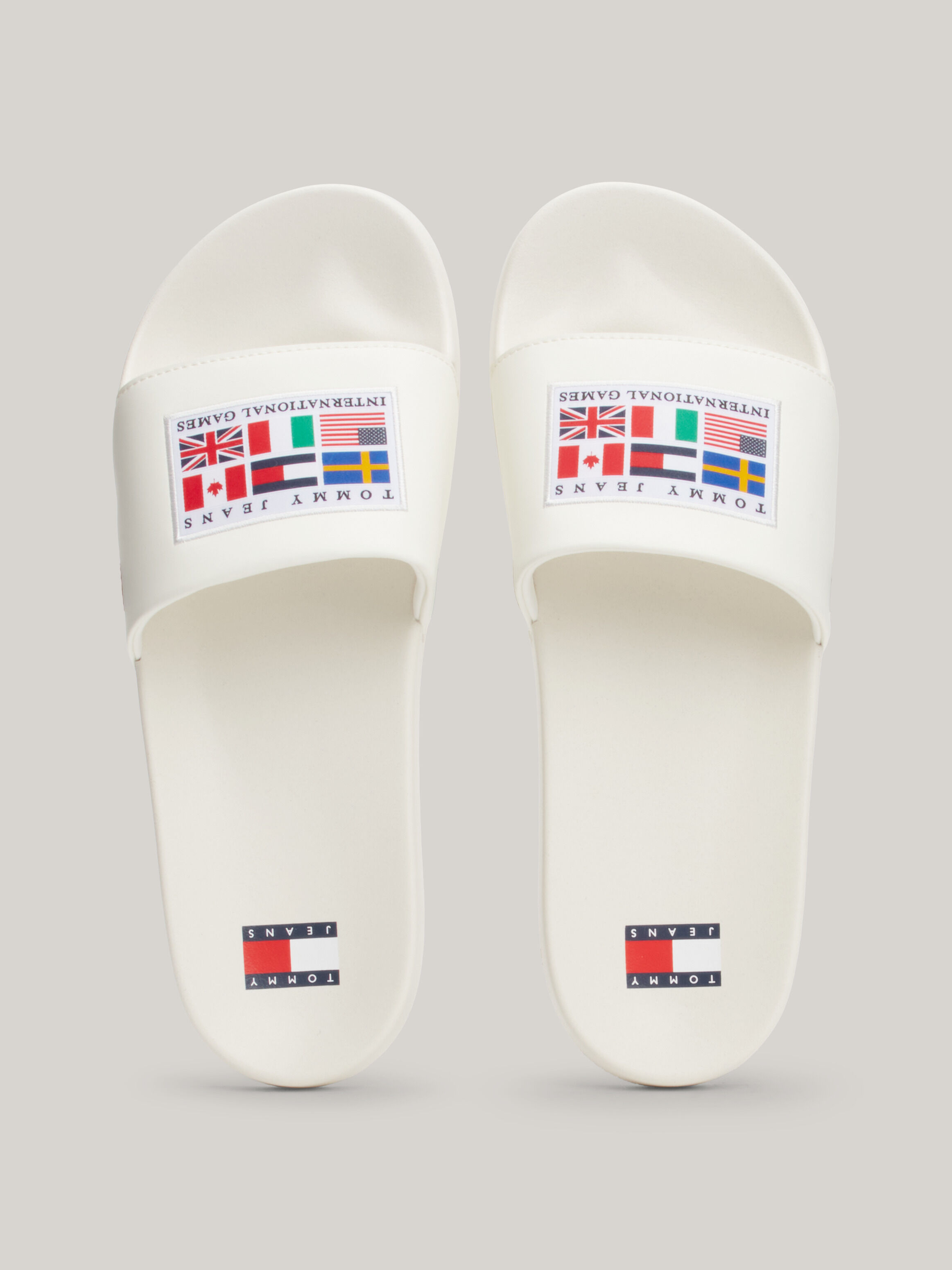 White tommy slides on sale