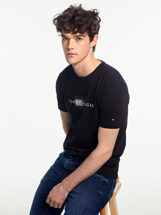 Lines Logo Organic Cotton T-Shirt Lines Logo Organic Cotton T-Shirt