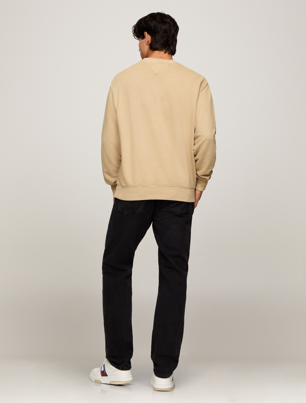 Varsity Washed Relaxed Sweatshirt, Relic Tan, hi-res