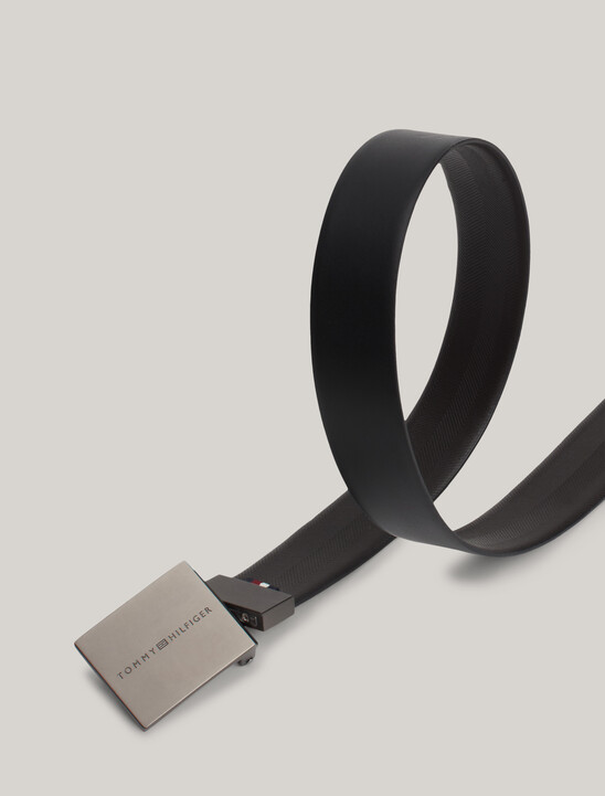 Reversible Textured Leather Belt