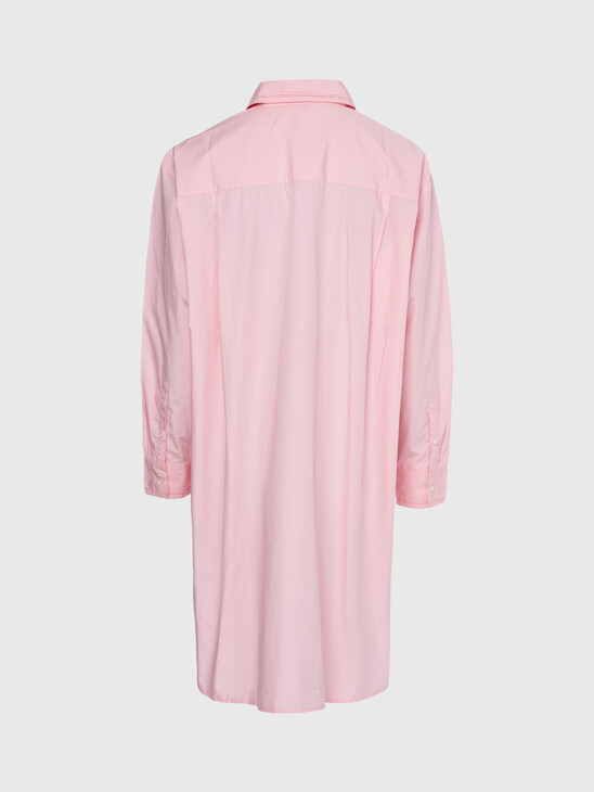 OVERSIZED KNEE LENGTH SHIRT DRESS
