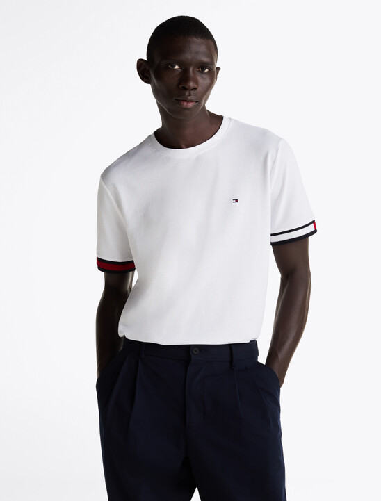Global Stripe Cuffs T-Shirt