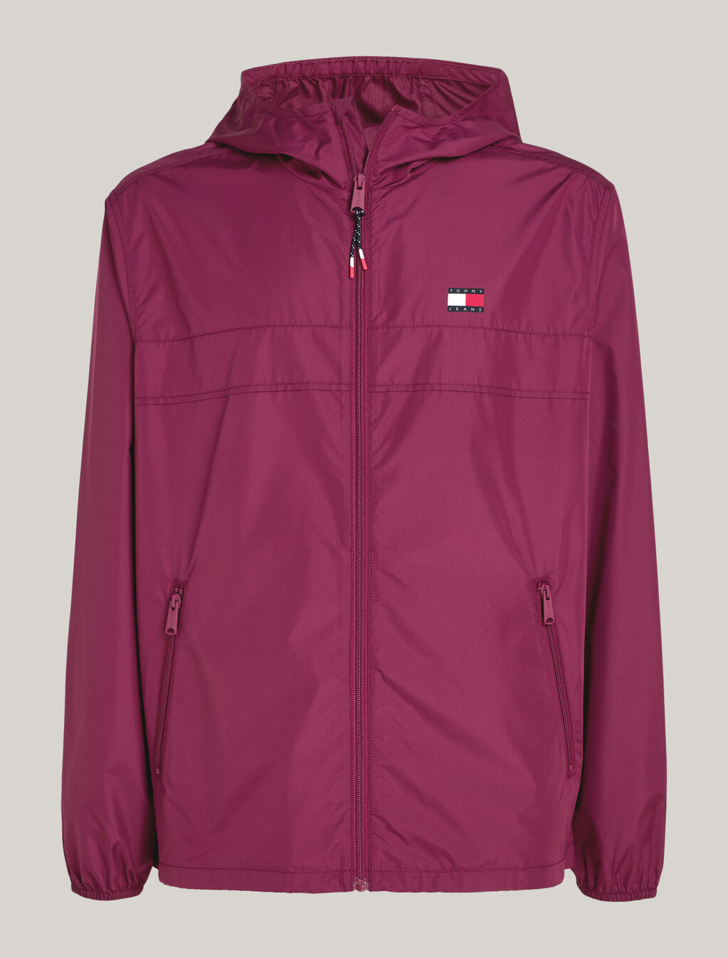Chicago Zip-Thru Lightweight Windbreaker, Valley Grape, hi-res