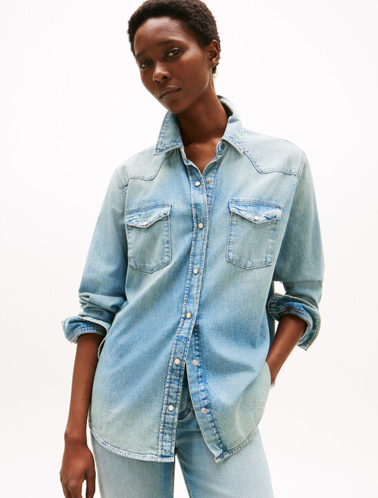 Relaxed Denim Shirt