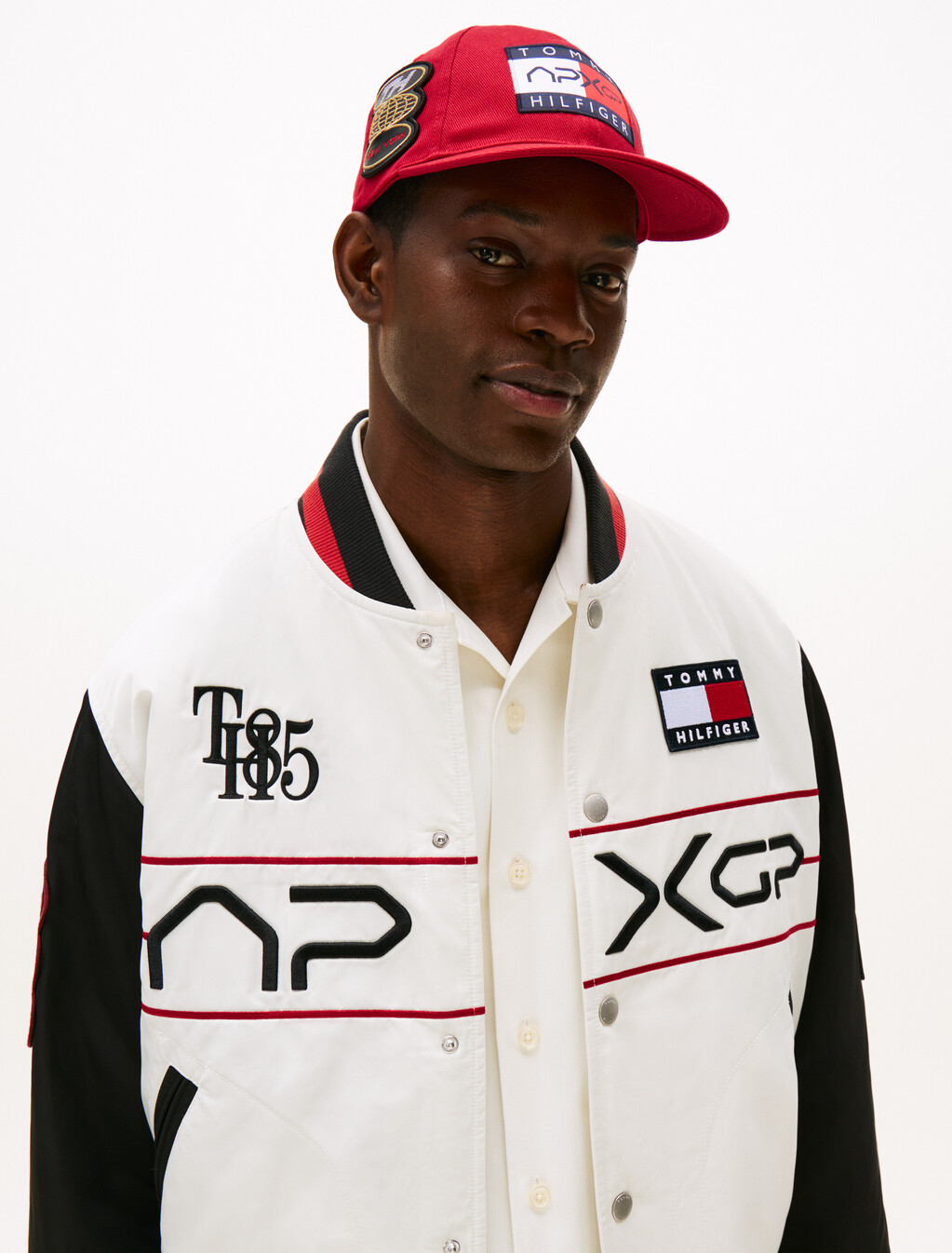 The APXGP Collection Logo Baseball Cap, Medium Red, hi-res