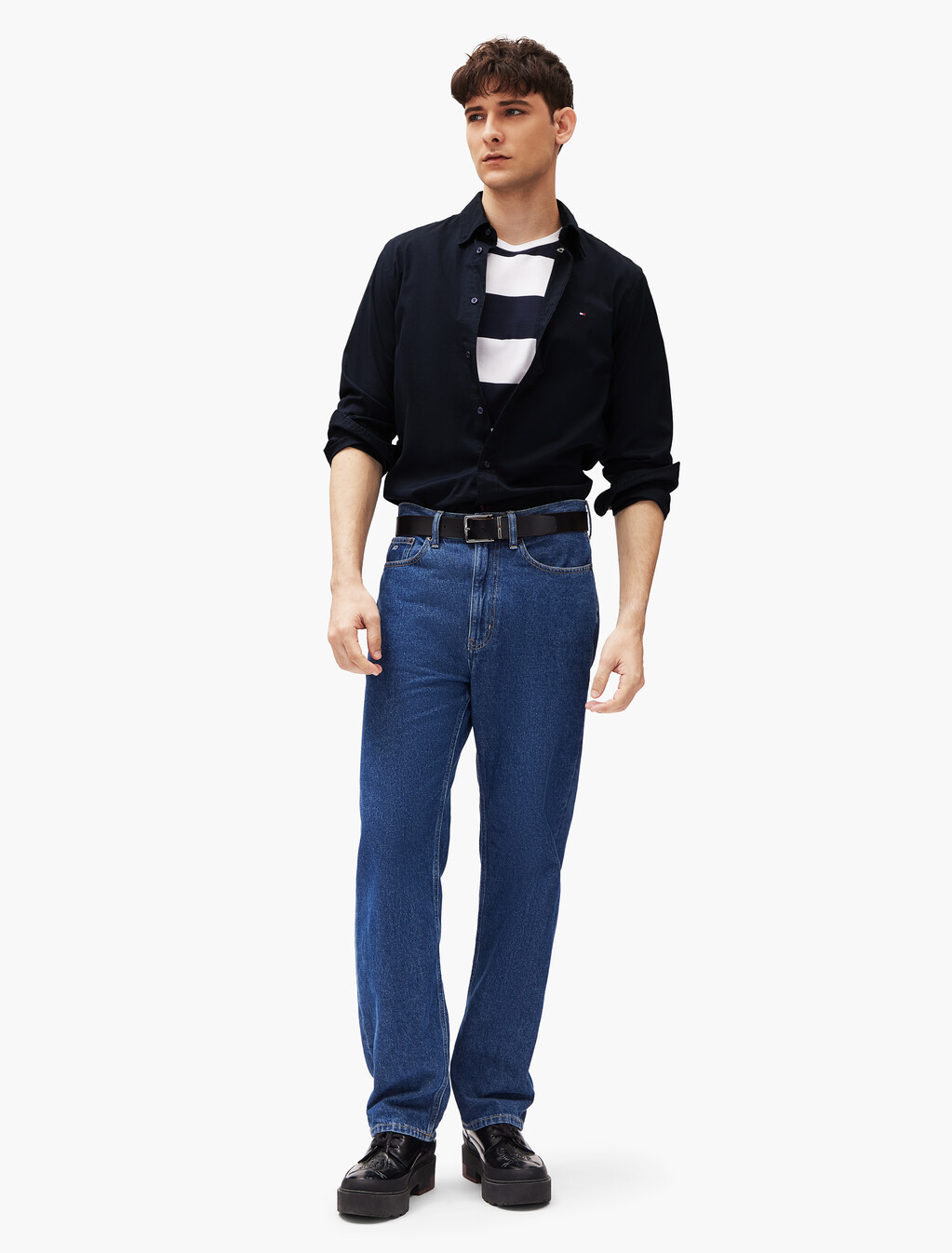 Core Flex Poplin Shirt, Desert Sky, hi-res