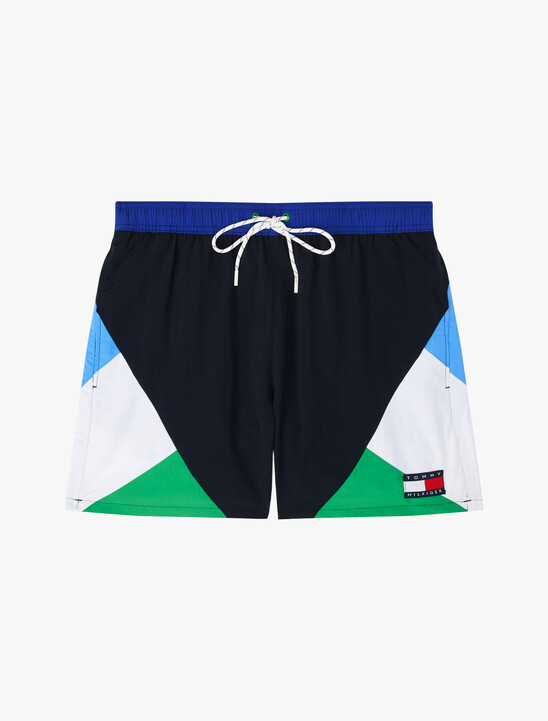 Mid Length Swim Trunks