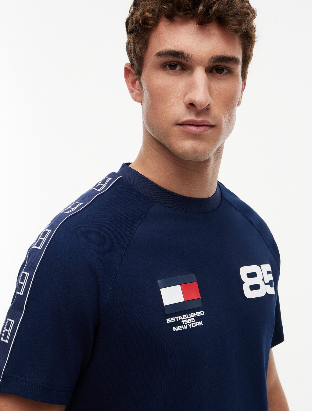 Relaxed Jersey T-Shirt, Carbon Navy, hi-res