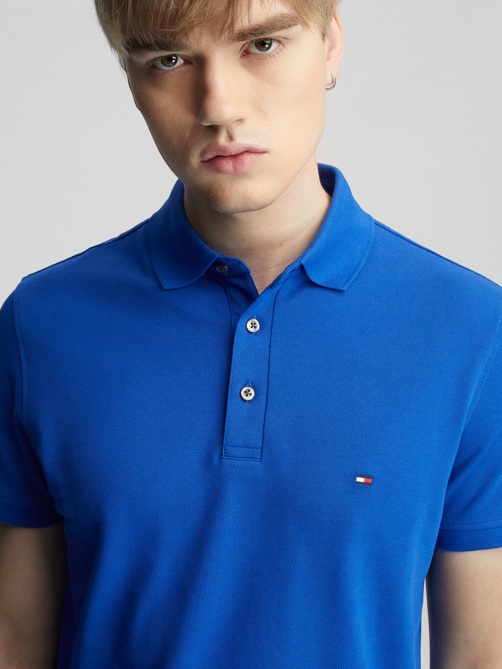 1985 Collection Slim Fit Polo, Ultra Blue, hi-res