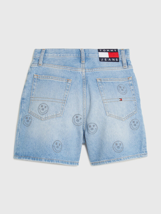 TOMMY JEANS X SMILEY® CRITTER DENIM SHORTS