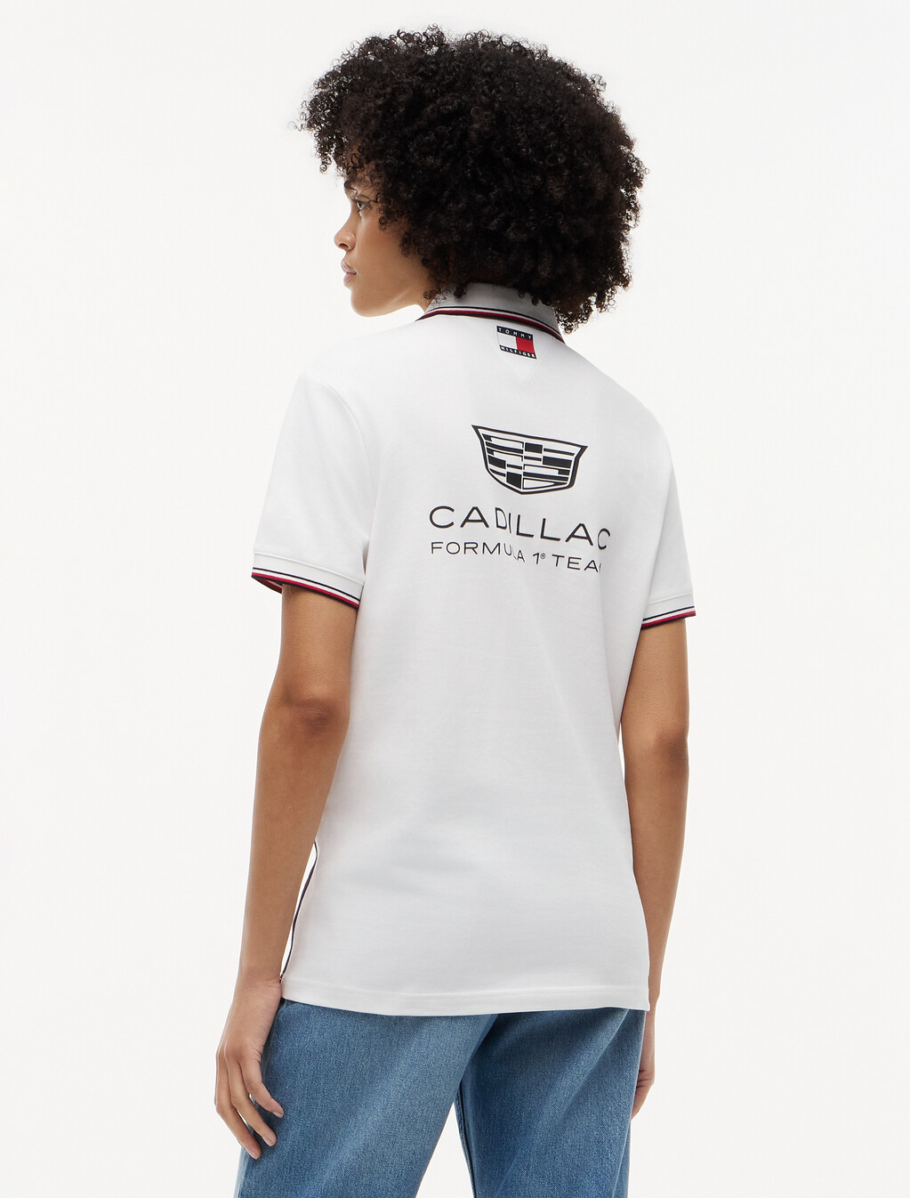 TH x Cadillac Formula 1&reg; Team Replica Polo Shirt, White, hi-res