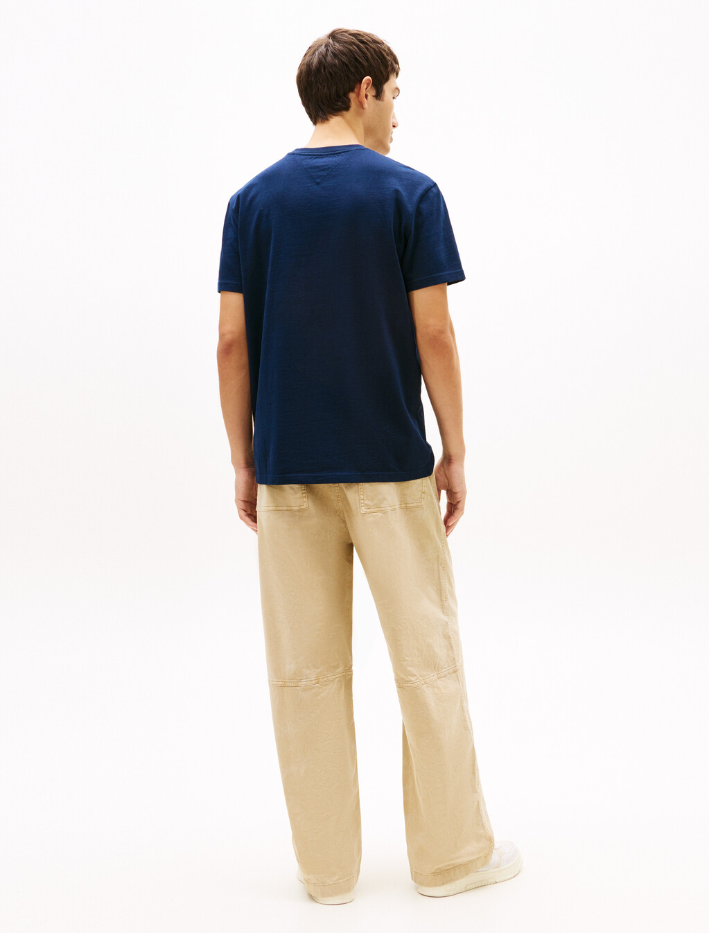 Linear Logo Short Sleeve T-Shirt, Dark Night Navy, hi-res