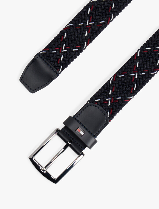Denton Diamond Motif Elastic Belt