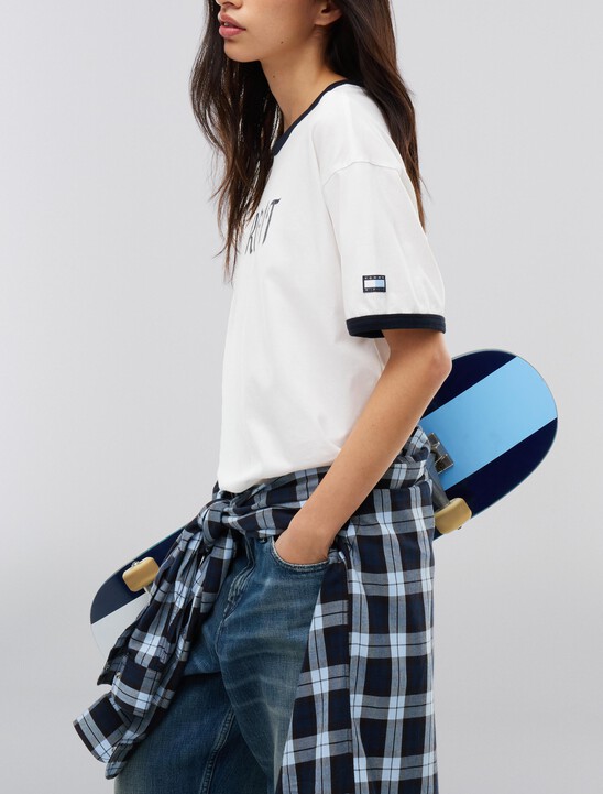 Relaxed Jersey Ringer T-Shirt