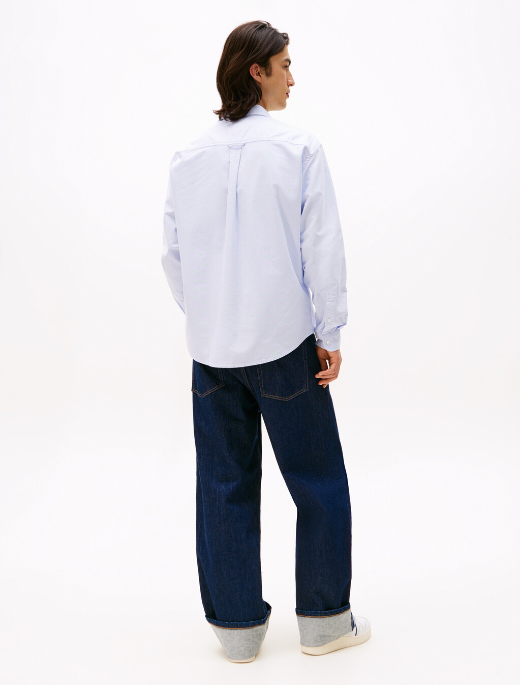 Relaxed Fit Oxford Shirt, Vintage Iris, hi-res