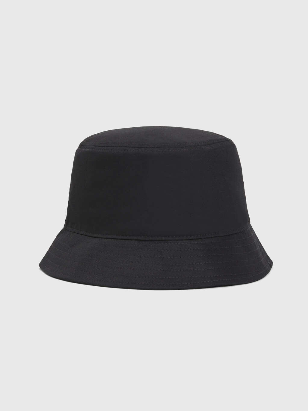Pure Organic Cotton Flag Bucket Hat, Black, hi-res