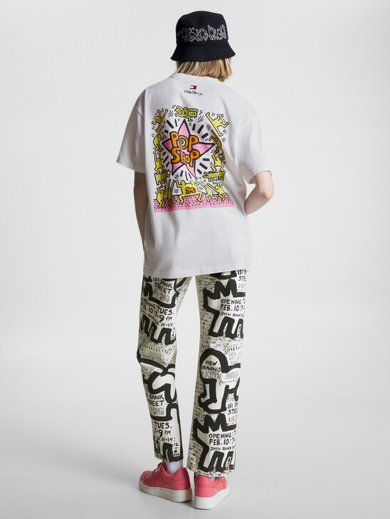 TOMMY X KEITH HARING DUAL GENDER RELAXED FIT T-SHIRT
