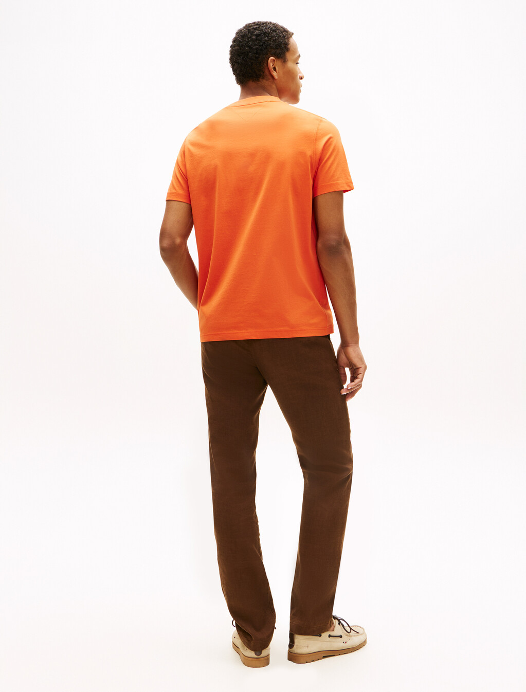 Logo Embroidery Jersey T-Shirt, Brilliant Orange, hi-res