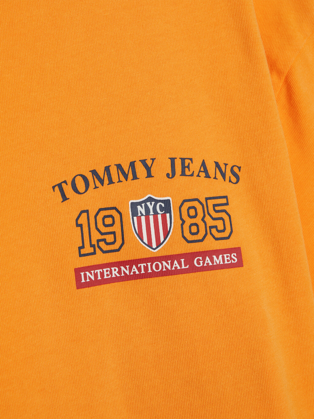 TJ x INTERNATIONAL GAMES Logo T-Shirt, College Gold, hi-res