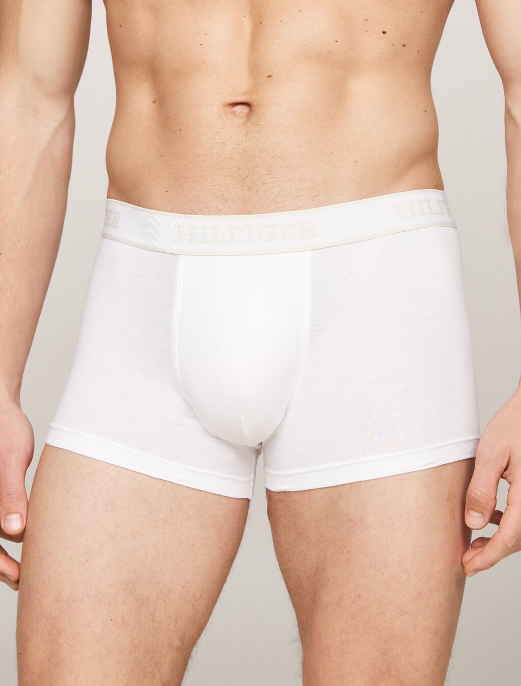 3-Pack Hilfiger Monotype Repeat Logo Trunks, Dark Magma/White/Deep Indigo, hi-res