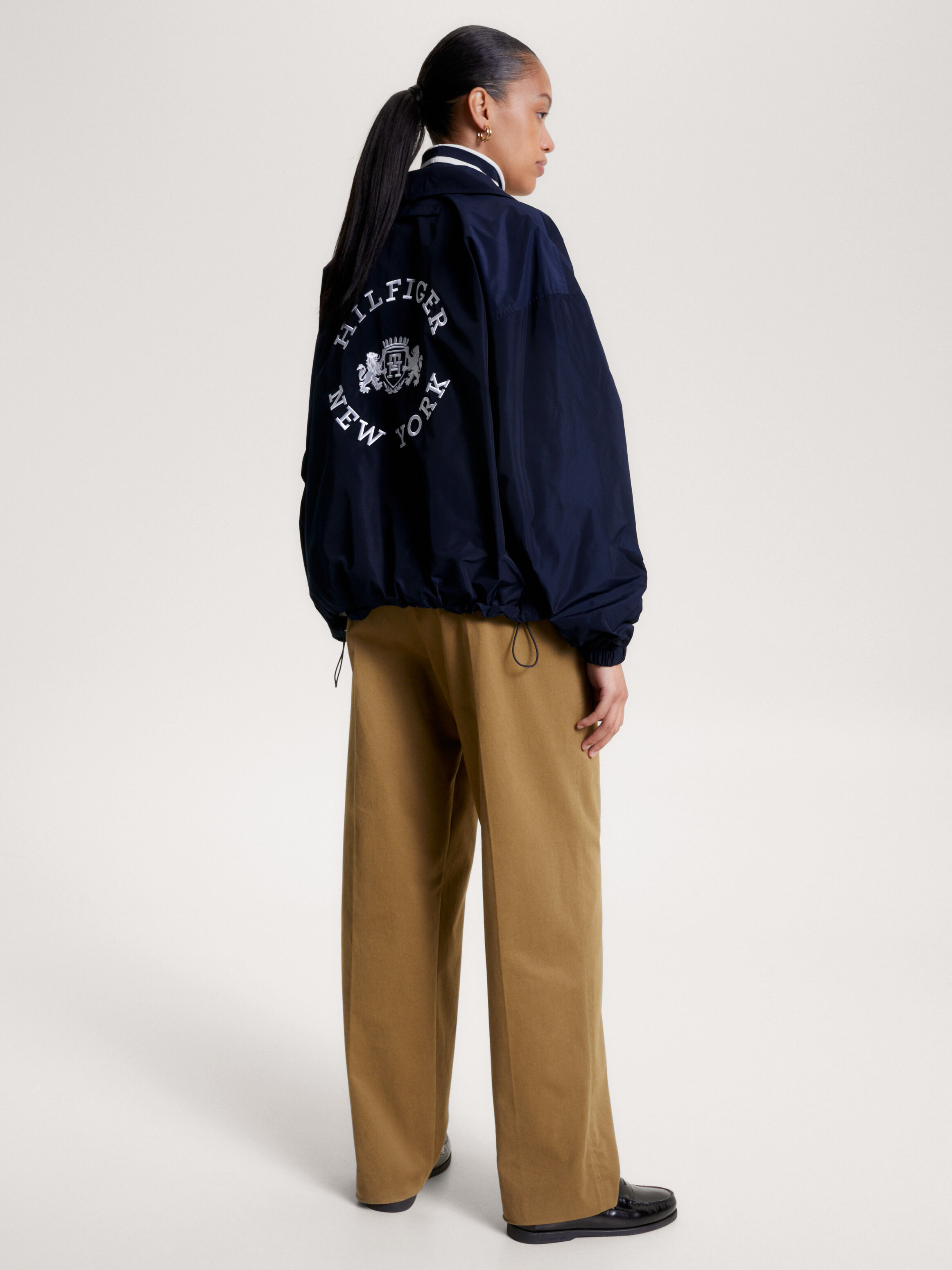 Padded varsity jacket discount