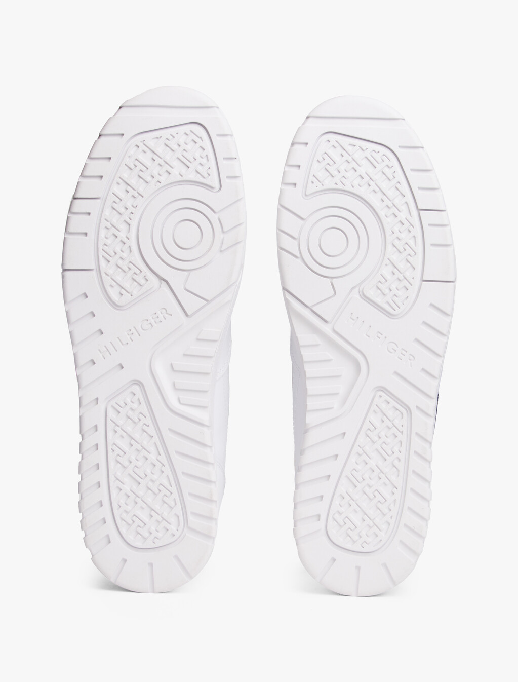 Cleat Basketball Trainers With Leather, White, hi-res