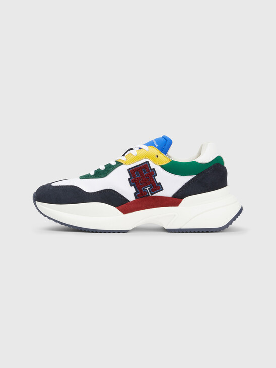 CHUNKY COLOUR-BLOCKED TRAINERS