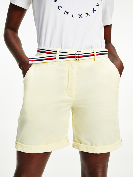 Signature Belt Chino Shorts Signature Belt Chino Shorts