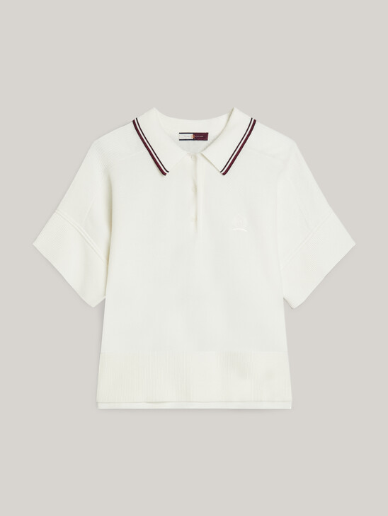 Crest Global Stripe Relaxed Polo
