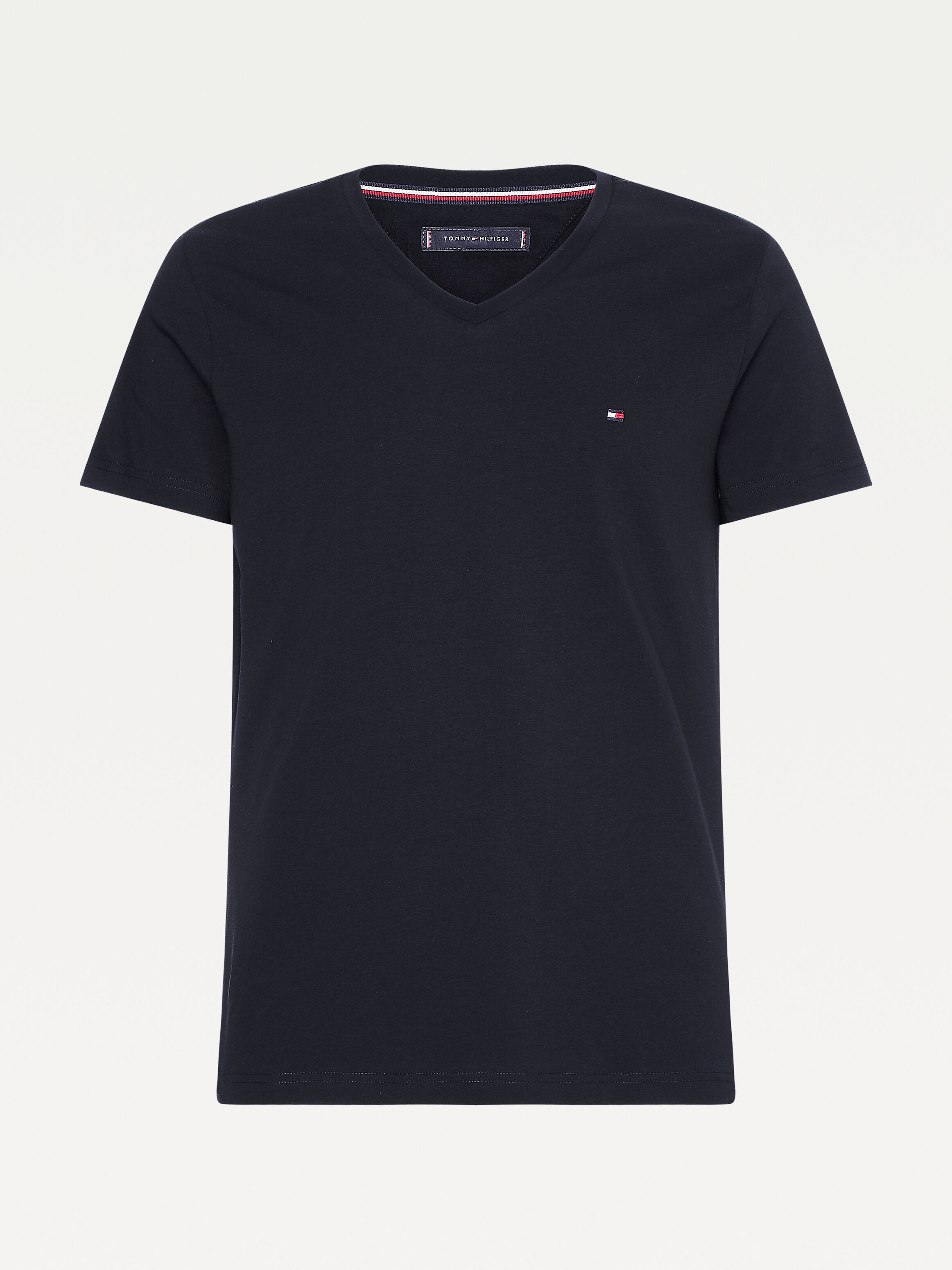 Tommy v neck t clearance shirt