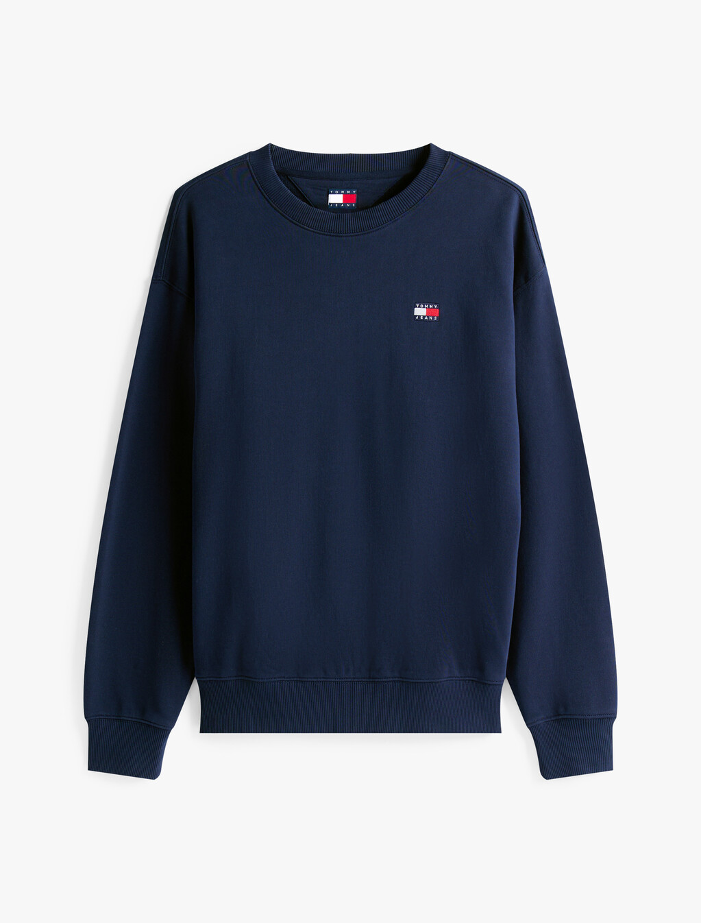 Logo Badge Relaxed Sweatshirt, Dark Night Navy, hi-res