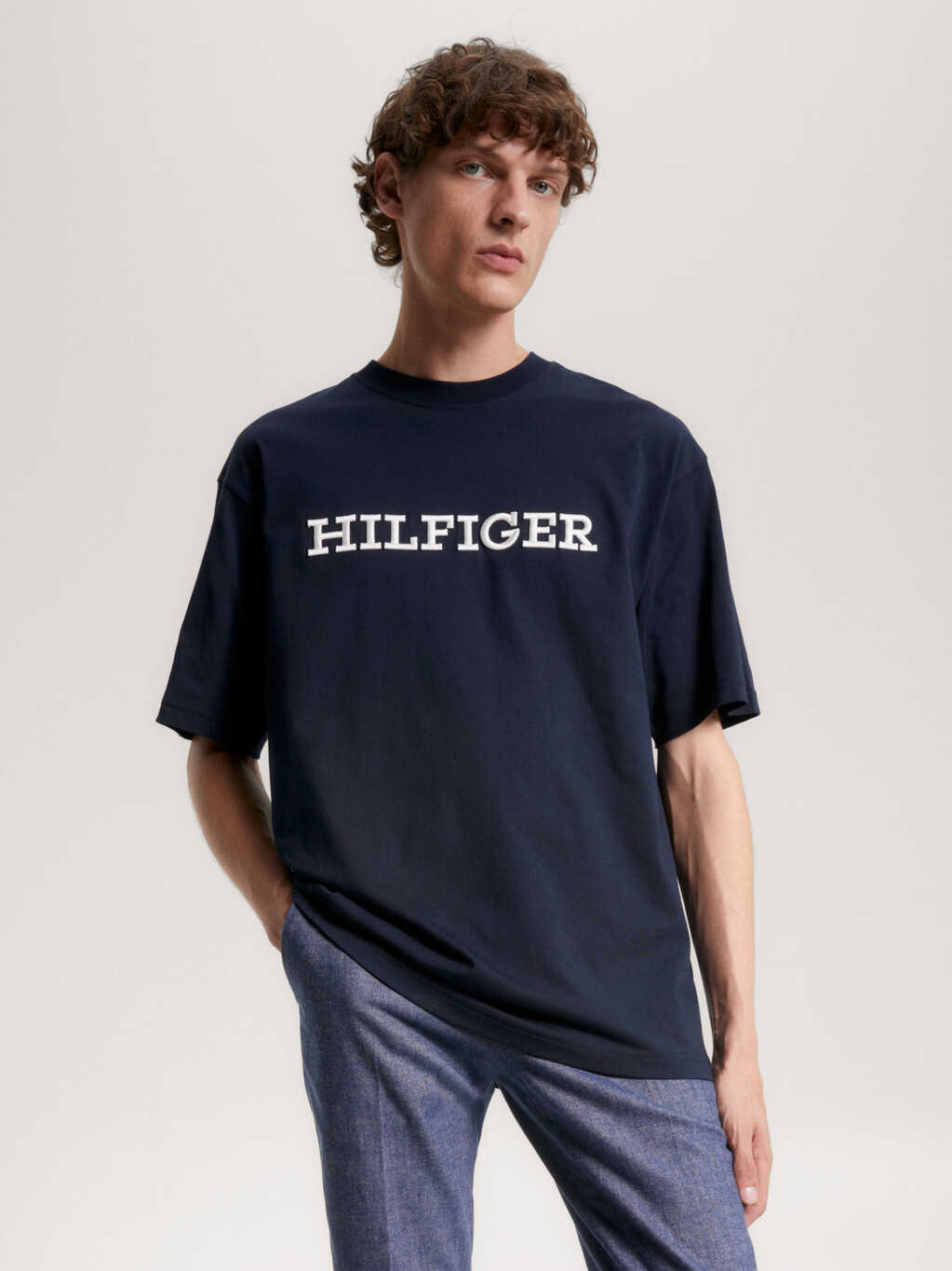 Hilfiger Monotype Archive Fit T-Shirt, Desert Sky, hi-res