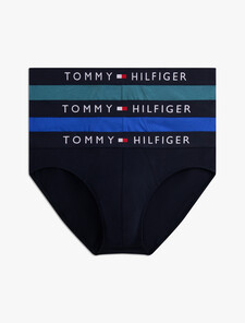 Logo Waistband Brief 3 Pack, Des Sky/Fmy Ocn/Nob Blu, hi-res