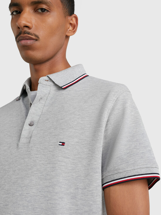 1985 COLLECTION TIPPED SLIM FIT POLO
