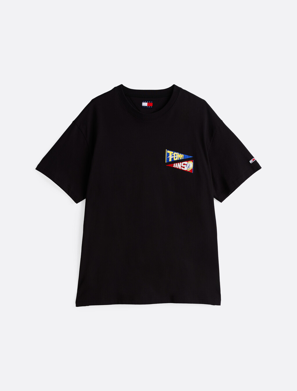 Relaxed Uni Flag Tiger T-Shirt, Black, hi-res